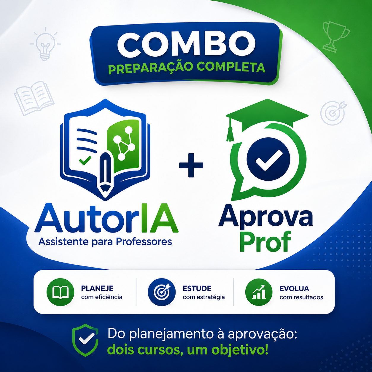 Combo AutorIA e Aprova Prof